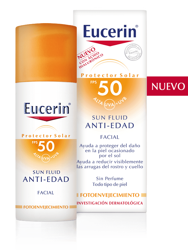 Eucerin Sun Fluid Anti-Edad FPS 50